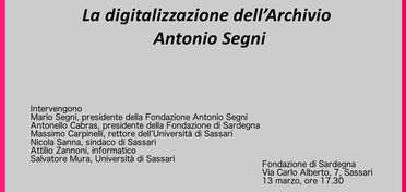 La digitalizzazione dell'Archivio Antonio Segni