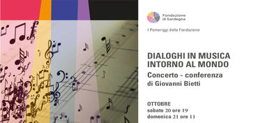 Dialoghi in Musica Intorno al Mondo Concerto-Conferenza di Giovanni Bietti