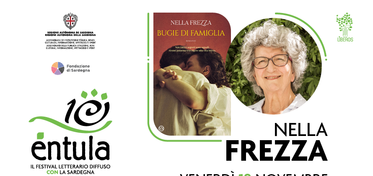 Festival Éntula, Nella Frezza presenta a Cagliari il suo romanzo “Bugie di famiglia” 