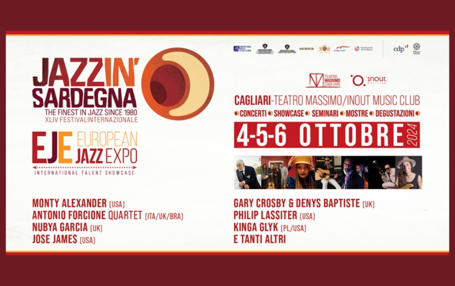 European Jazz Expo, a Cagliari tre giorni di jazz e world music