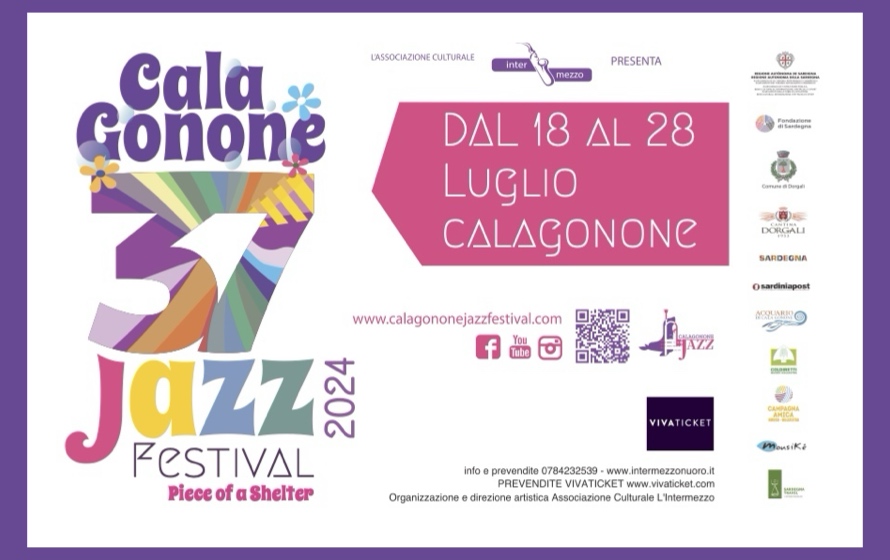 “A Piece of Shelter”, Cala Gonone Jazz Festival torna dal 18 al 28 luglio