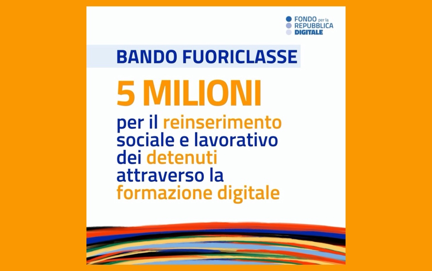 “Fuoriclasse”, pubblicato il nuovo bando del Fondo per la Repubblica Digitale