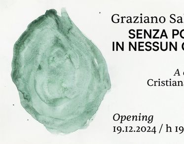 Fondazione, apre il 19 dicembre a Cagliari la mostra “Graziano Salerno. Senza poesia in nessun caso”