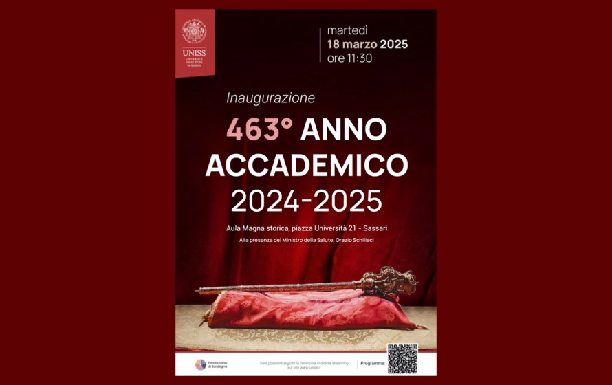 Università di Sassari: il 18 marzo l’inaugurazione del 463° anno accademico