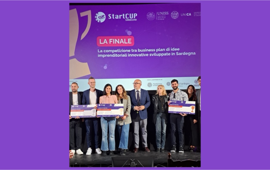 Purple Peach vince la Start Cup Sardegna 2025, un’edizione dedicata a tecnologia, sostenibilità e impatto sociale